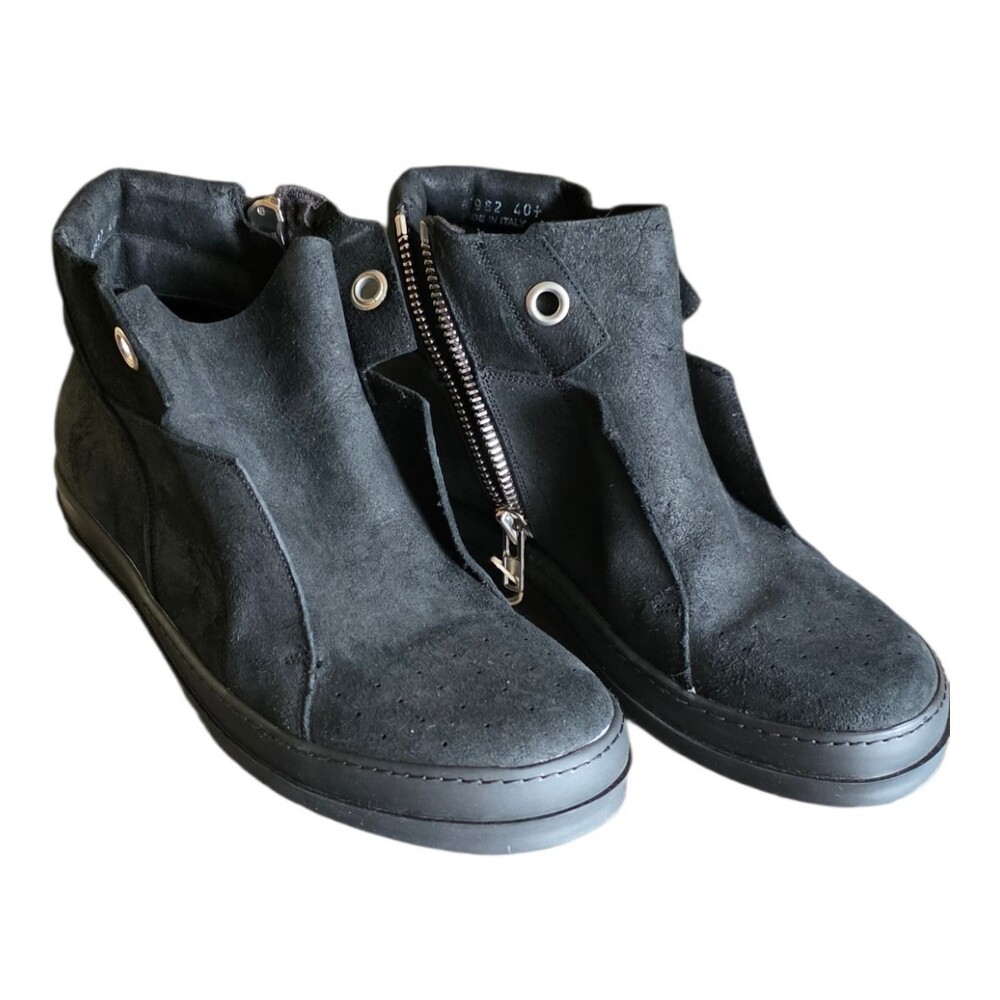 Rick Owens Island Dunk Sneakers US 7.5 EU 40.5 Mens Black $1230